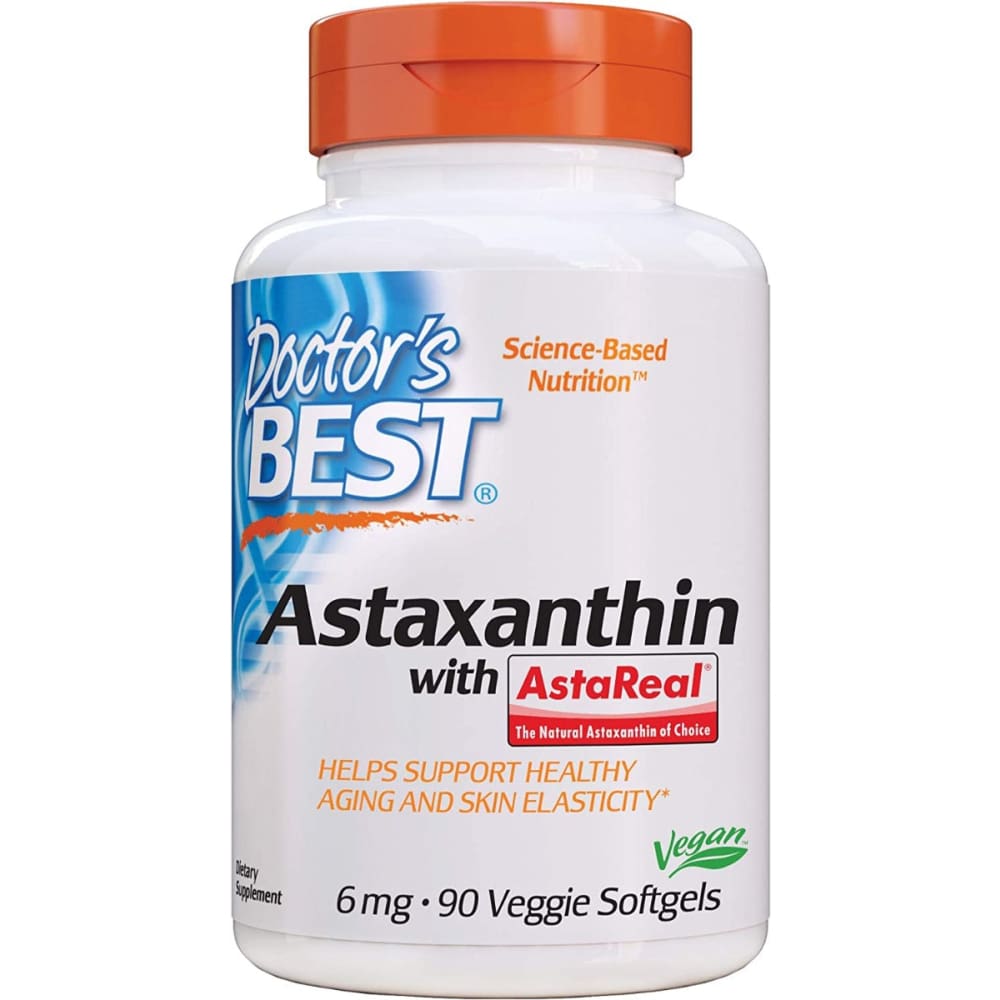 DOCTORS BEST: Astaxanthin AstaReal 6Mg 90 sg - Health > Vitamins & Supplements - DOCTORS BEST