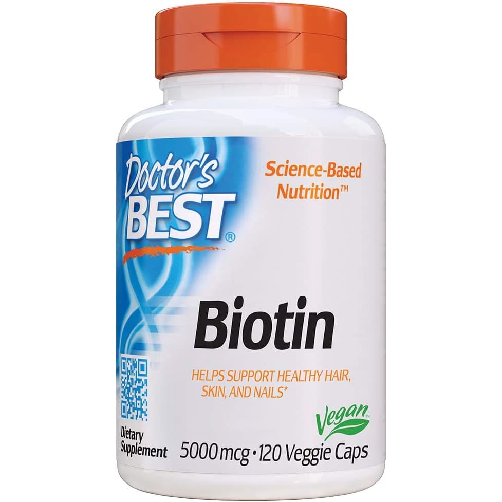 DOCTORS BEST: Biotin 5000Mcg 120 vc - Health > Vitamins & Supplements - DOCTORS BEST