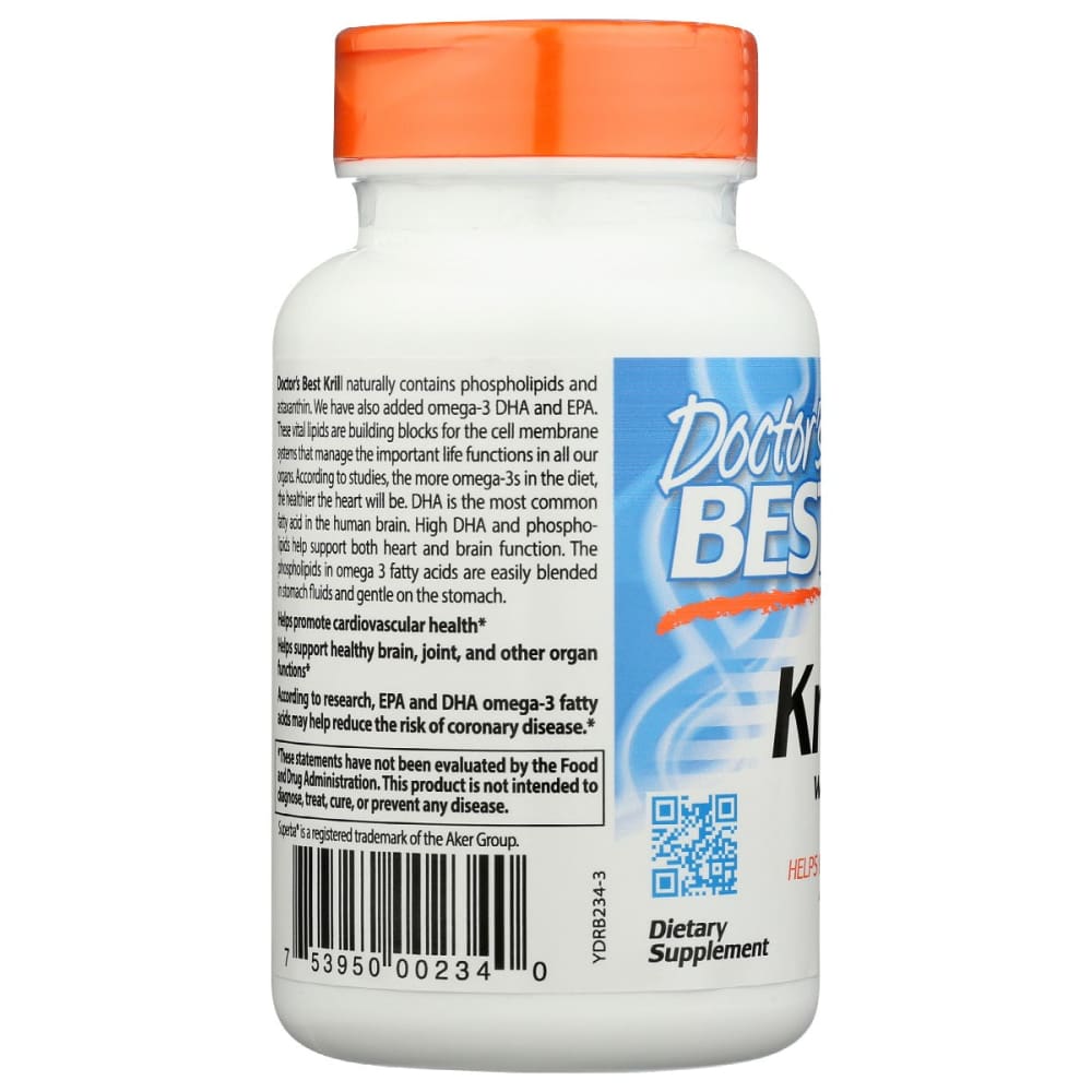 DOCTORS BEST: Enhanced Krill Plus Omega3s 60 sg - Health > Vitamins & Supplements - DOCTORS BEST