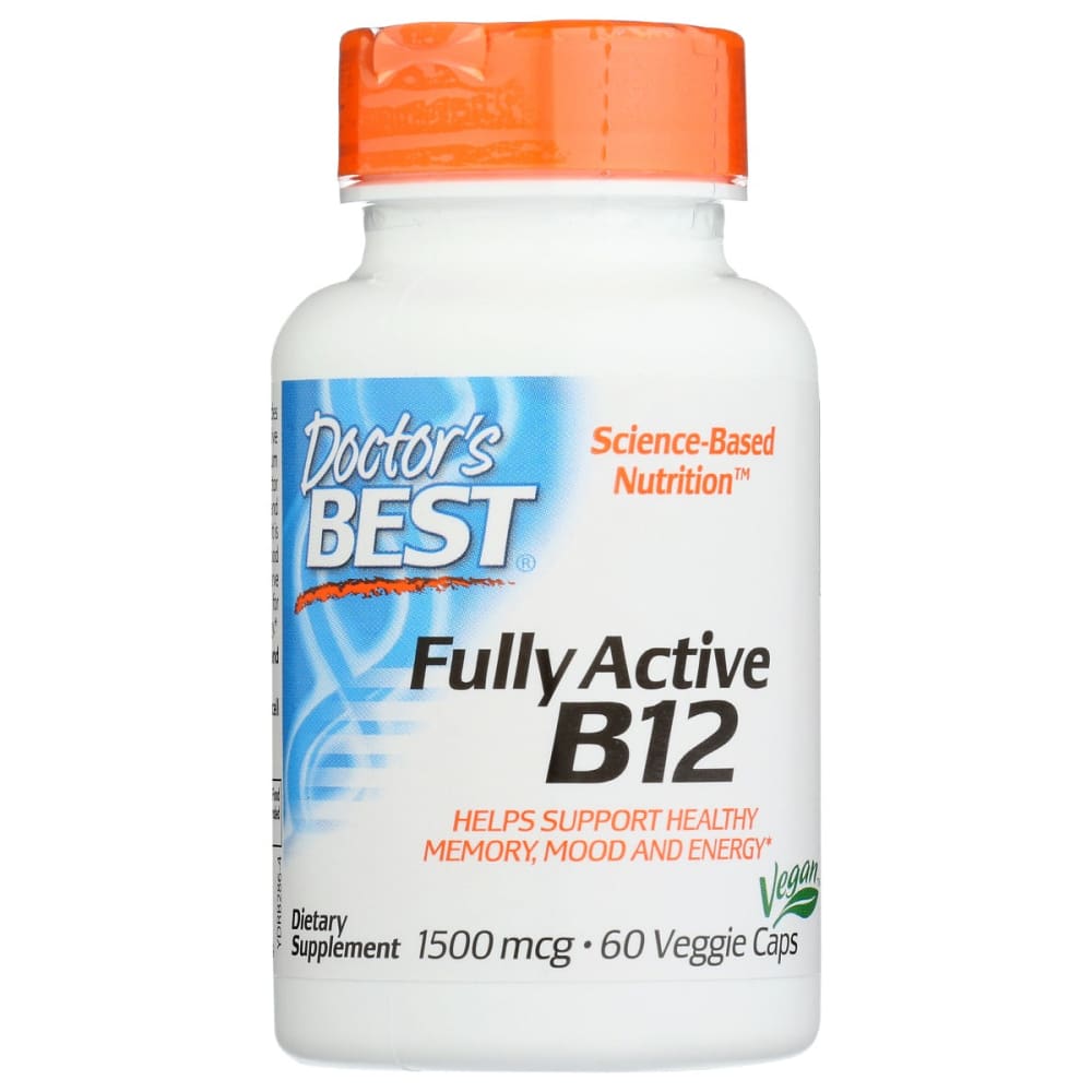 DOCTORS BEST: Fully Active B12 60 vc - Health > Vitamins & Supplements - DOCTORS BEST