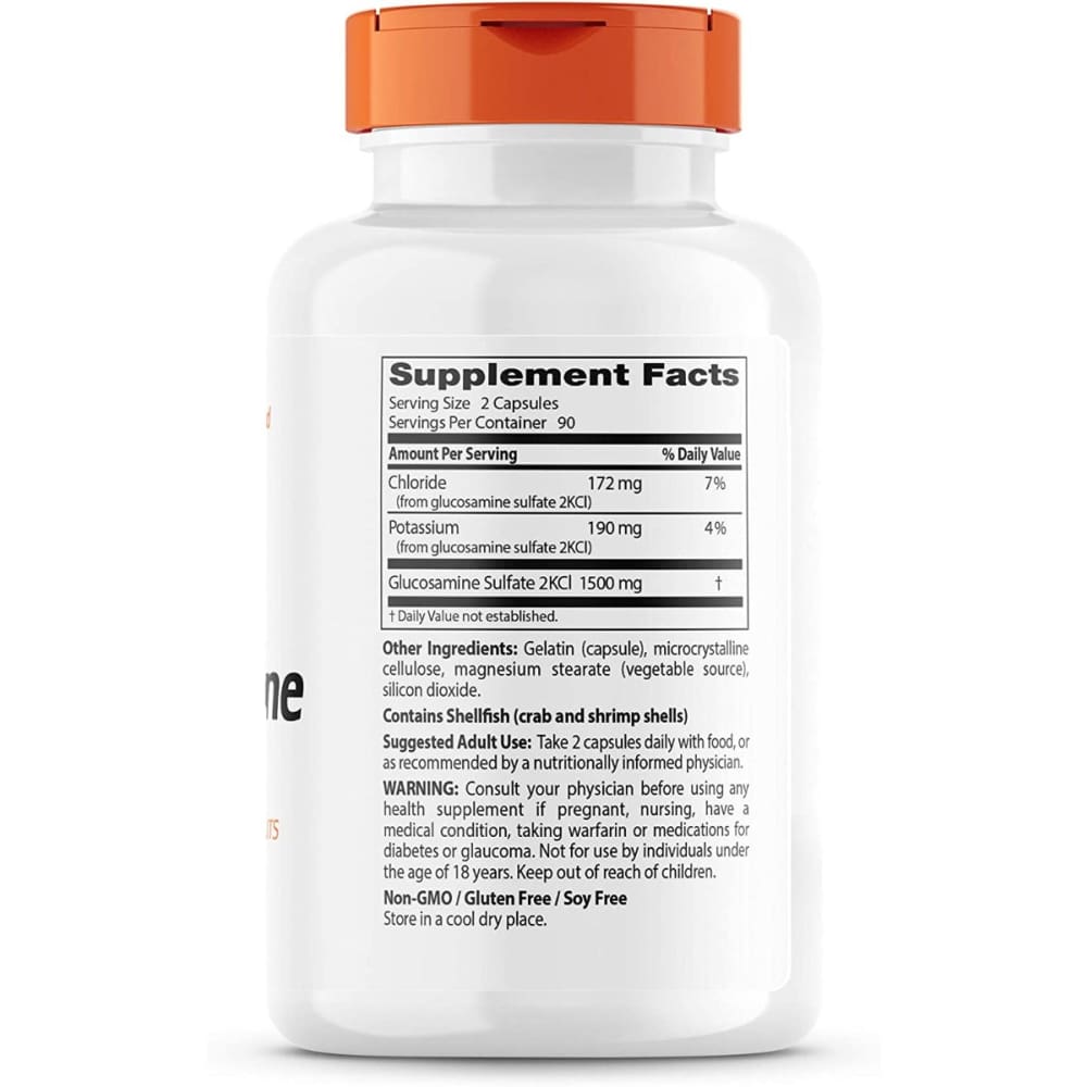 DOCTORS BEST: Glucosamine Sulfate 750Mg 180 cp - Health > Vitamins & Supplements - DOCTORS BEST