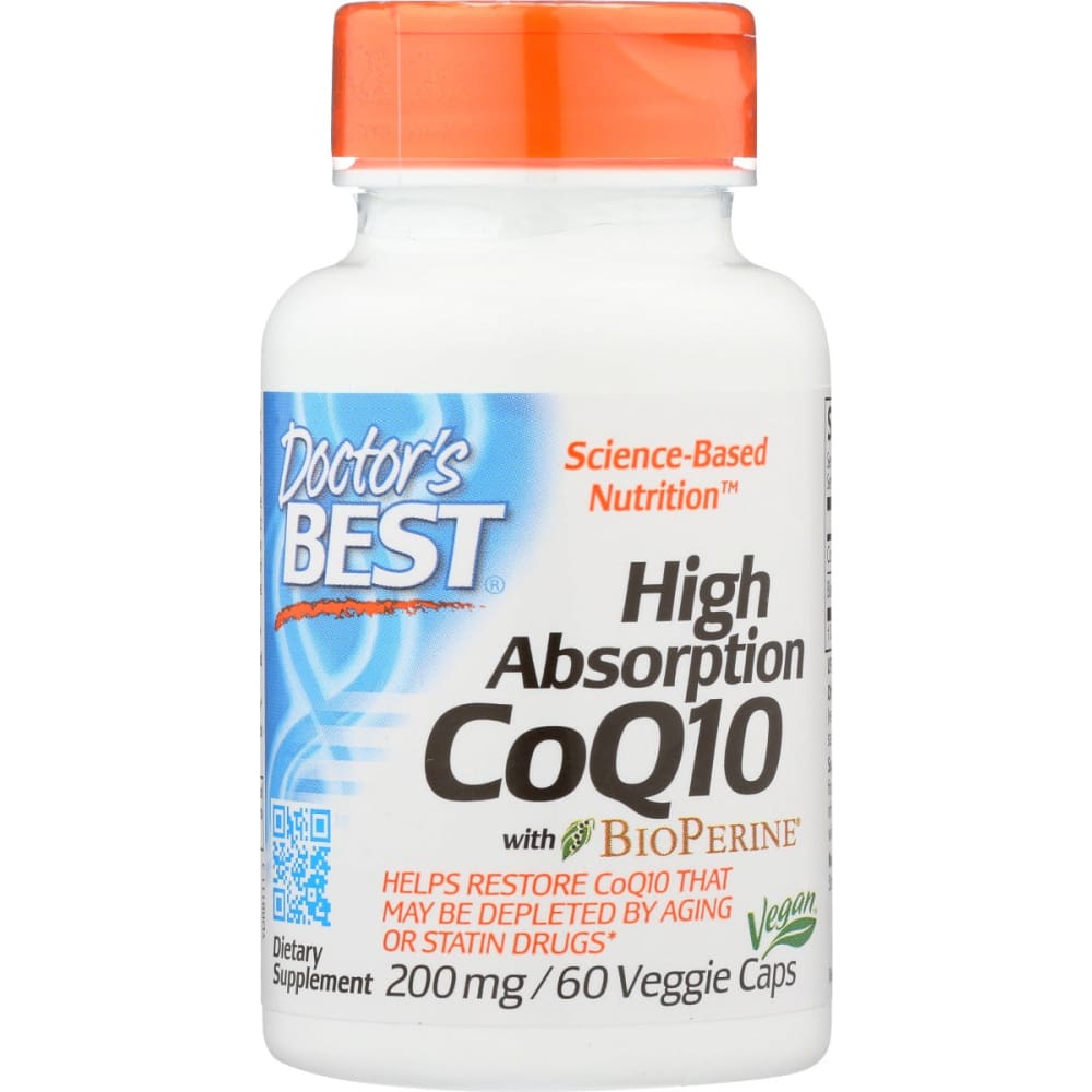 DOCTORS BEST: High Absorb Coq10 200Mg 60 vc - Vitamins & Supplements > Vitamins & Minerals - Doctors Best