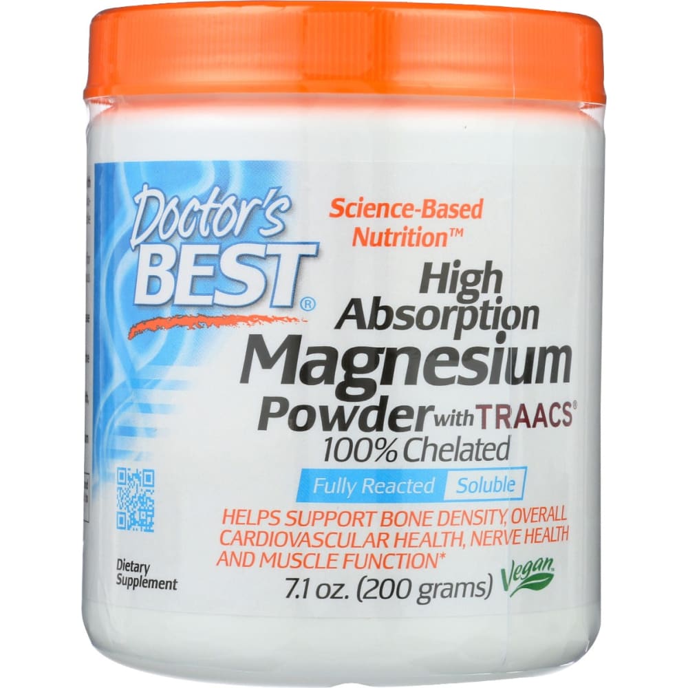 DOCTORS BEST: High Absorb Magnesium 200 gm - Vitamins & Supplements > Vitamins & Minerals - Doctors Best
