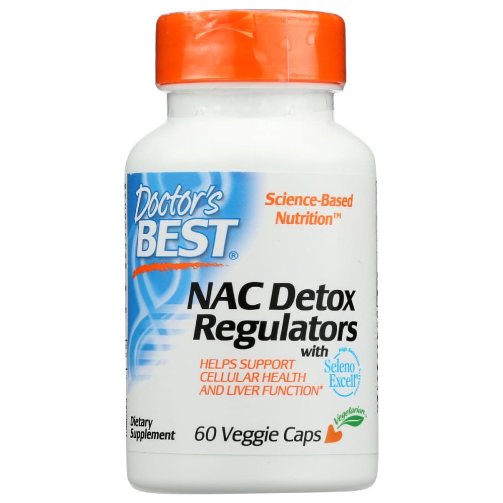 DOCTORS BEST: Nac Detox 60 vc - Vitamins & Supplements > Vitamins & Minerals - Doctors Best