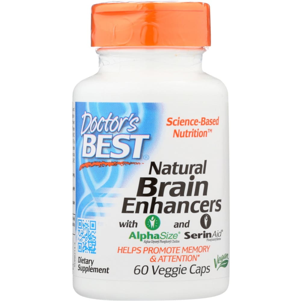 DOCTORS BEST: Natural Brain Enhancers With AlphaSize and SerinAid 60 vc - Health > Vitamins & Supplements - DOCTORS BEST