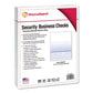 DocuGard Standard Security Check 11 Features 8.5 X 11 Blue Marble Bottom 500/ream - Office - DocuGard™
