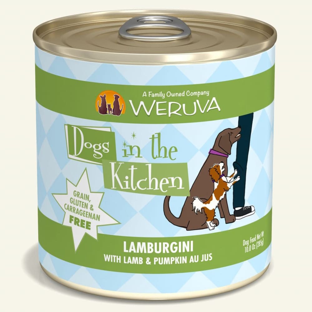 Dogs In The Kitchen Lamb Burger-ini Recipe Au Jus Au Jus 10oz. (Case Of 12) - Pet Supplies - Dogs In The Kitchen