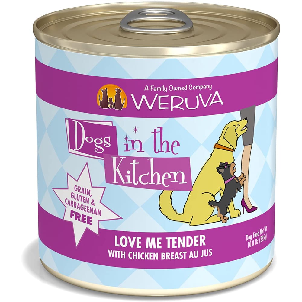 Dogs In The Kitchen Love Me Tender with Chicken Breast Au Jus 10oz. (Case Of 12) - Pet Supplies - Dogs In The Kitchen