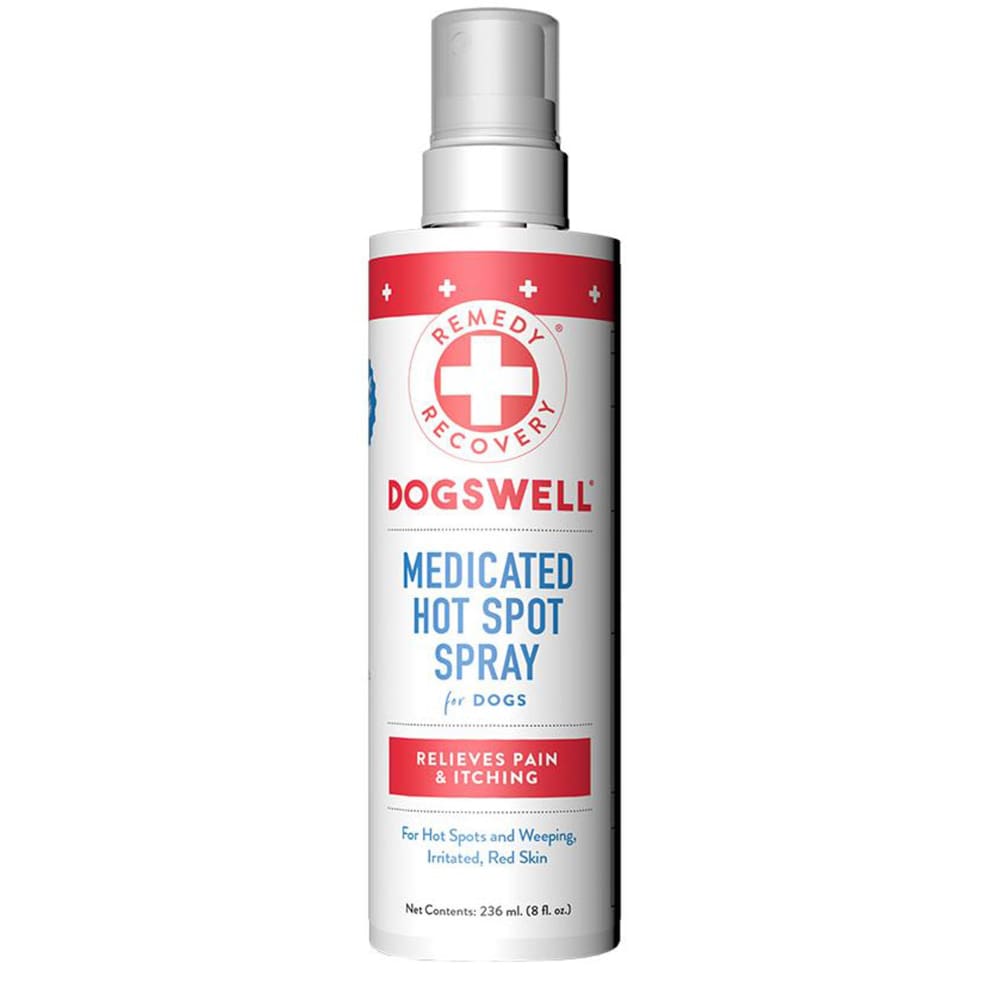 Dogswell Dog and Cat Remedy and Recovery Medicated Hot Spot Spray 8oz. - Pet Supplies - Dogswell