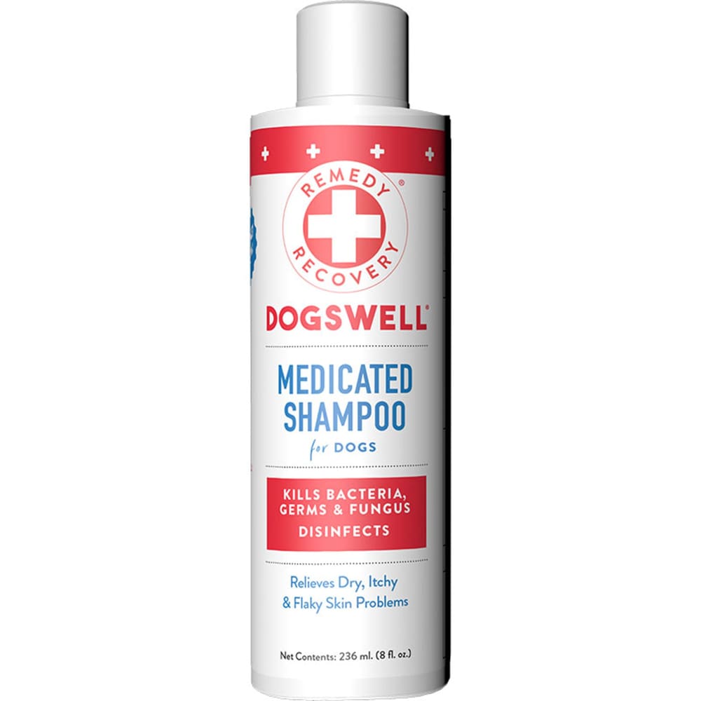Dogswell Dog and Cat Remedy and Recovery Medicated Shampoo 8oz. - Pet Supplies - Dogswell