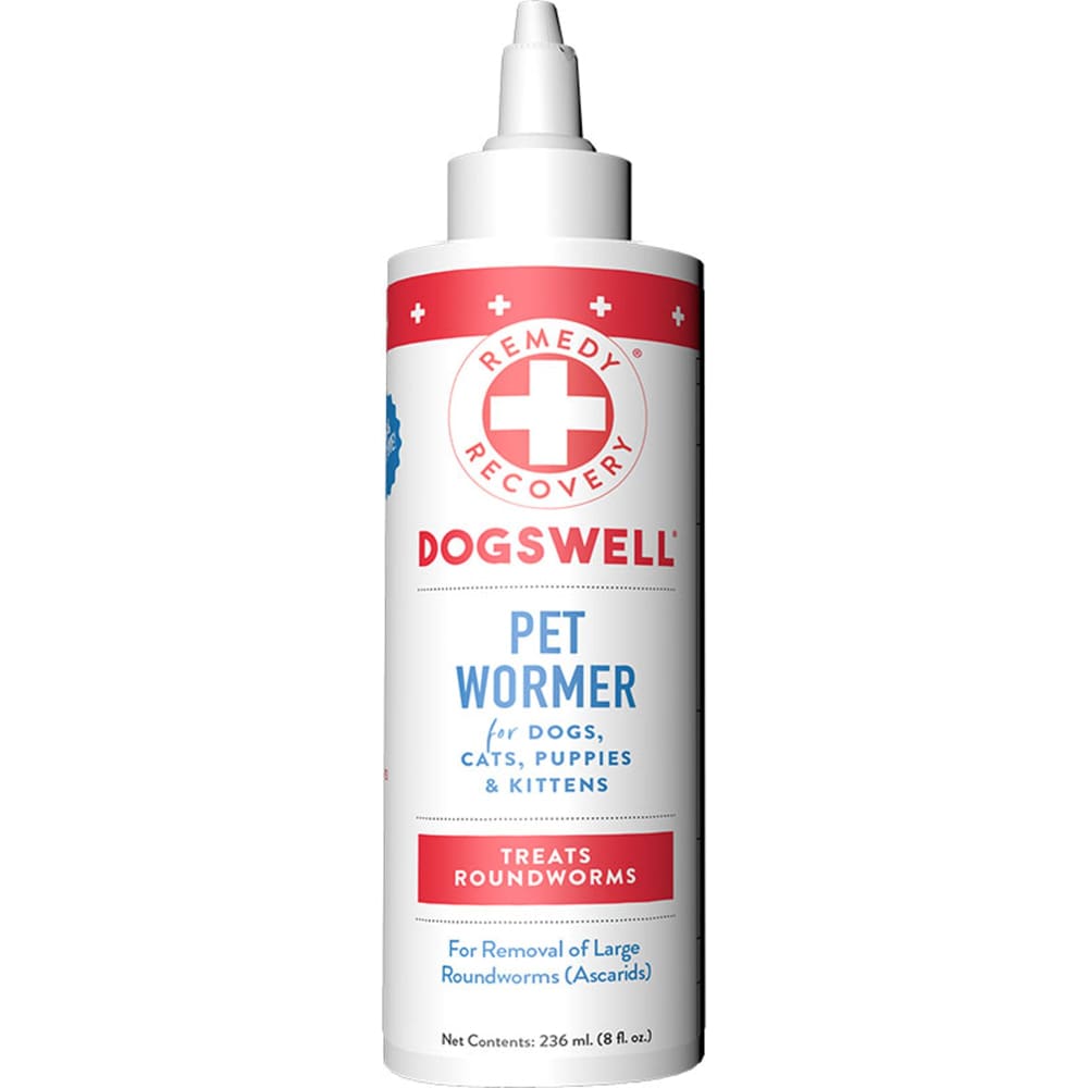 Dogswell Dog and Cat Remedy and Recovery Pet Wormer 8oz. - Pet Supplies - Dogswell