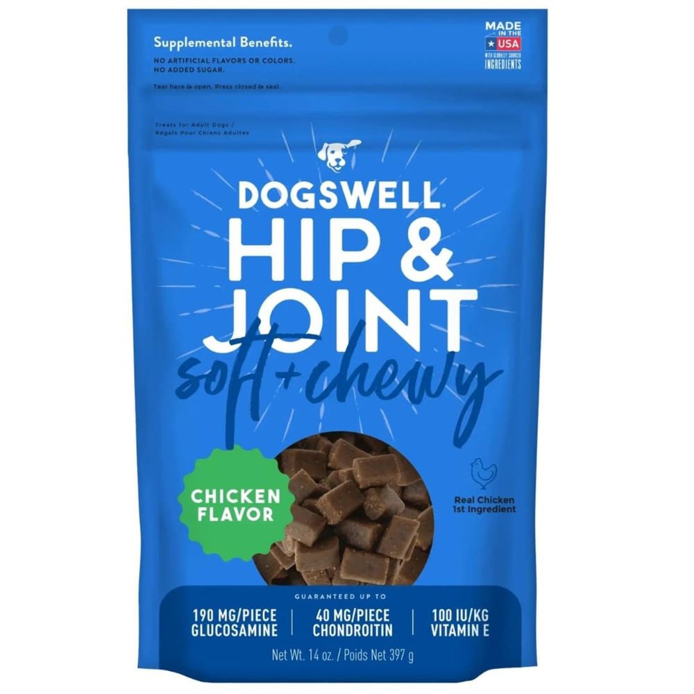 Dogswell Dog Hip & Joint Grain Free Soft & Chewy Chicken 14 oz ...