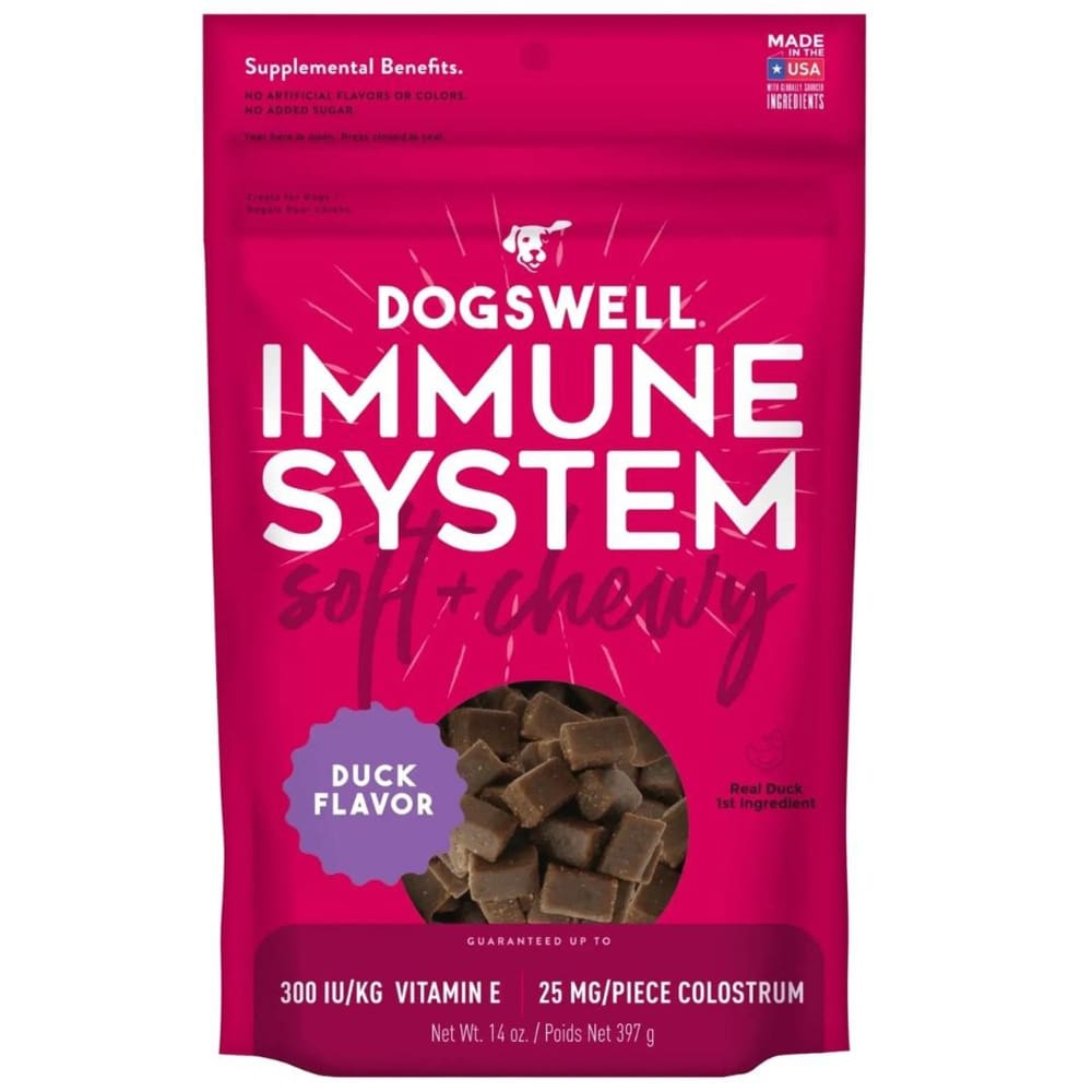 Dogswell Dog Immune System Grain Free Soft & Chewy Duck 14 oz. - Pet Supplies - Dogswell