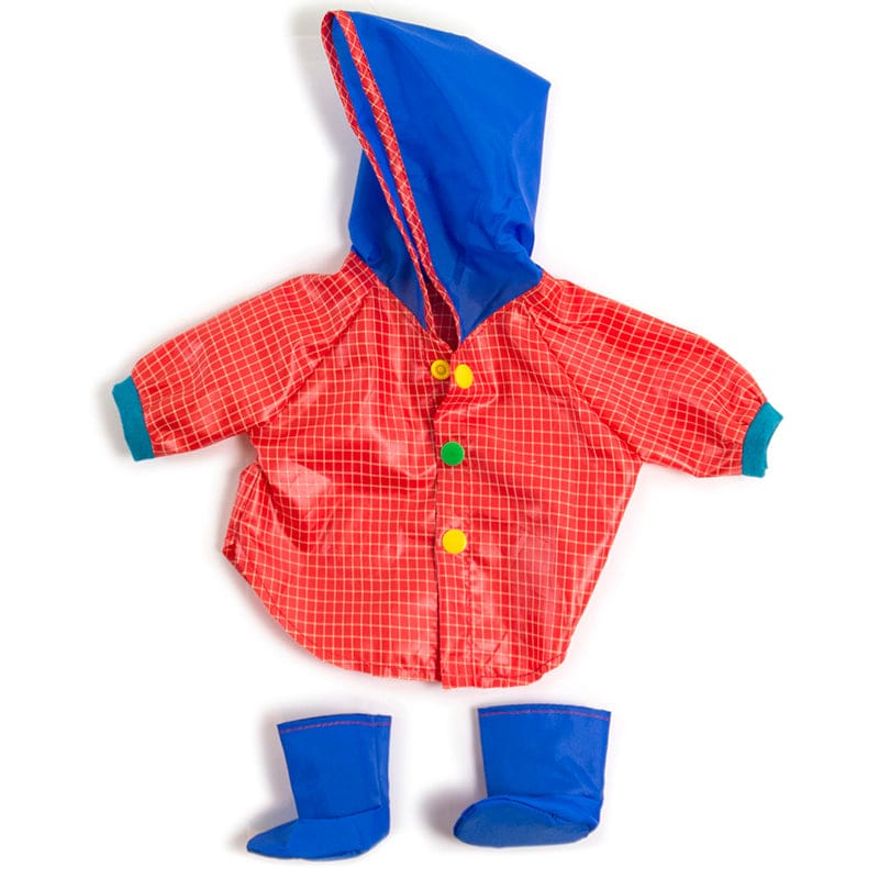 Doll Clothes Rain Coat & Boots (Pack of 2) - Dolls - Miniland Educational Corporation