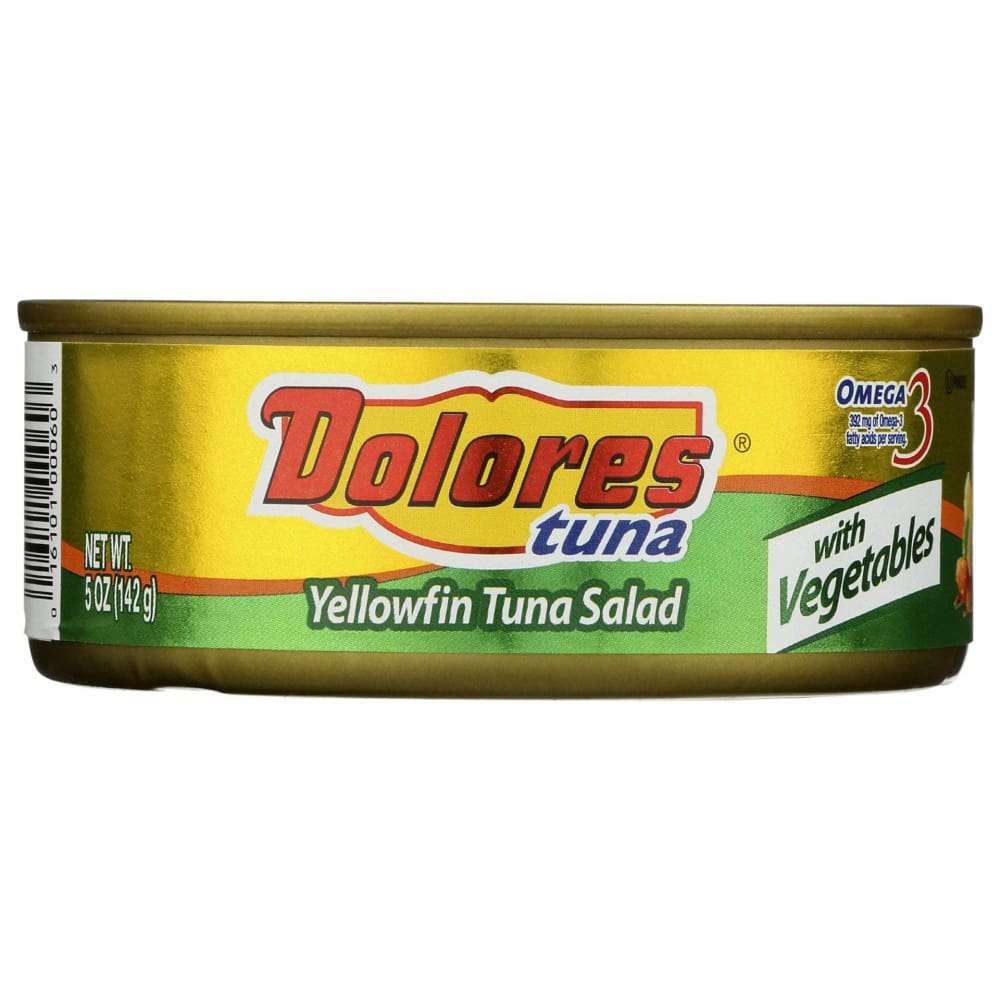 DOLORES Grocery > Pantry > Meat Poultry & Seafood DOLORES: Yellowfin Tuna Salad With Vegetables, 5 oz