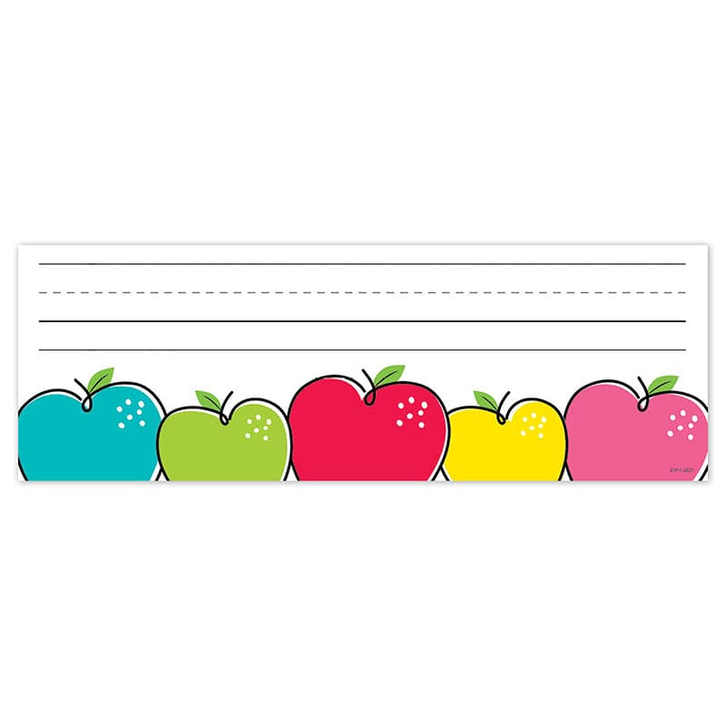 Doodle Apples Name Plates 36Pk (Pack of 10) - Name Plates - Creative Teaching Press