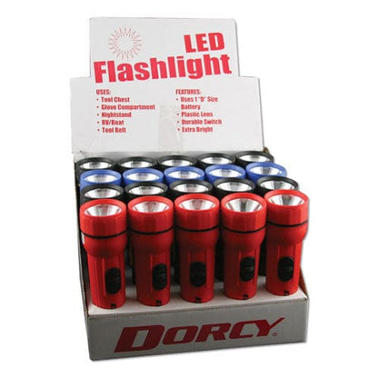 DORCY Led Utility Flashlight 1 D Battery (sold Separately) Assorted - Technology - DORCY®