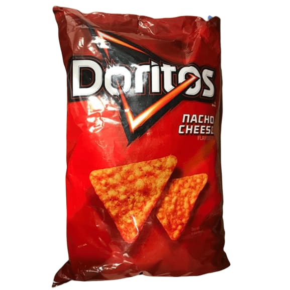 Doritos Nacho Cheese Flavored Tortilla Chips, 30 oz - ShelHealth.Com