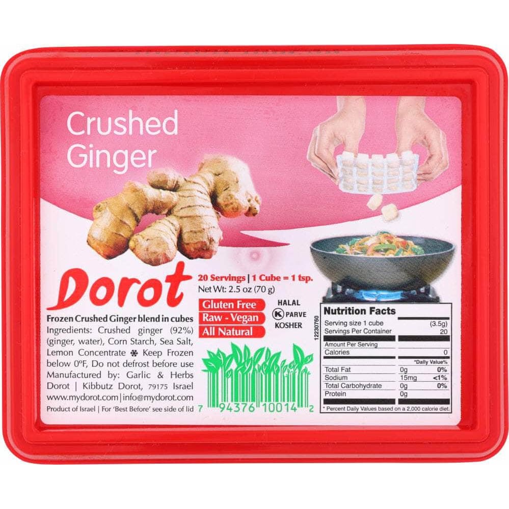 Dorot Dorot Frozen Crushed Ginger Cubes, 2.5 oz