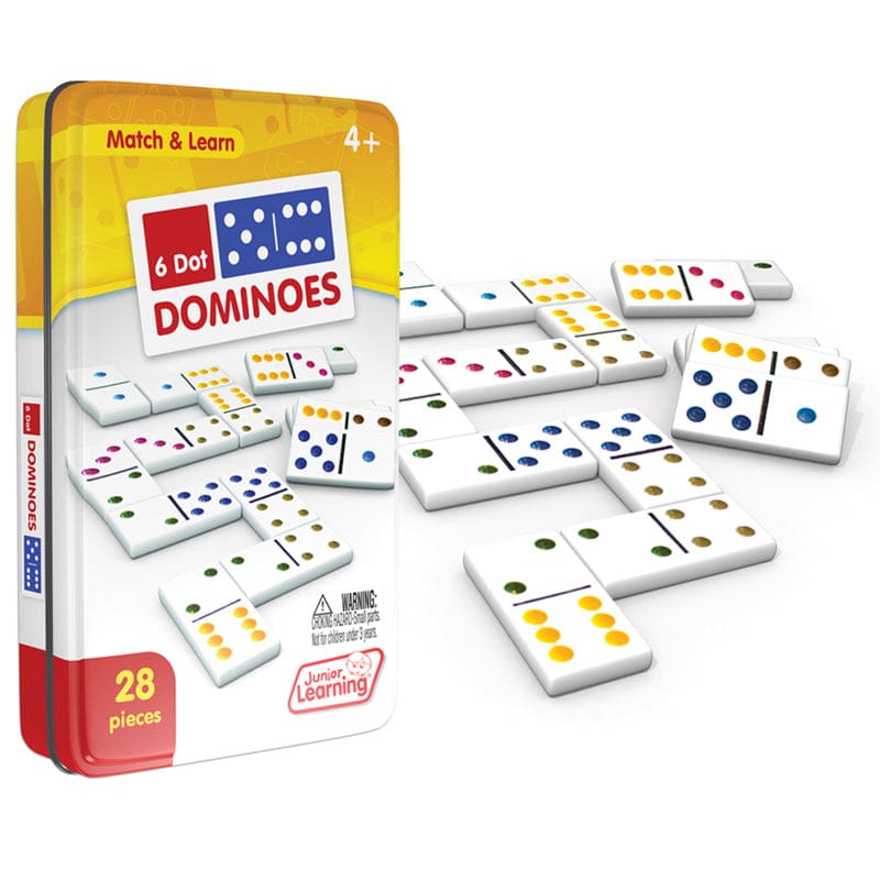Dot Dominoes (Pack of 6) - Dominoes - Junior Learning