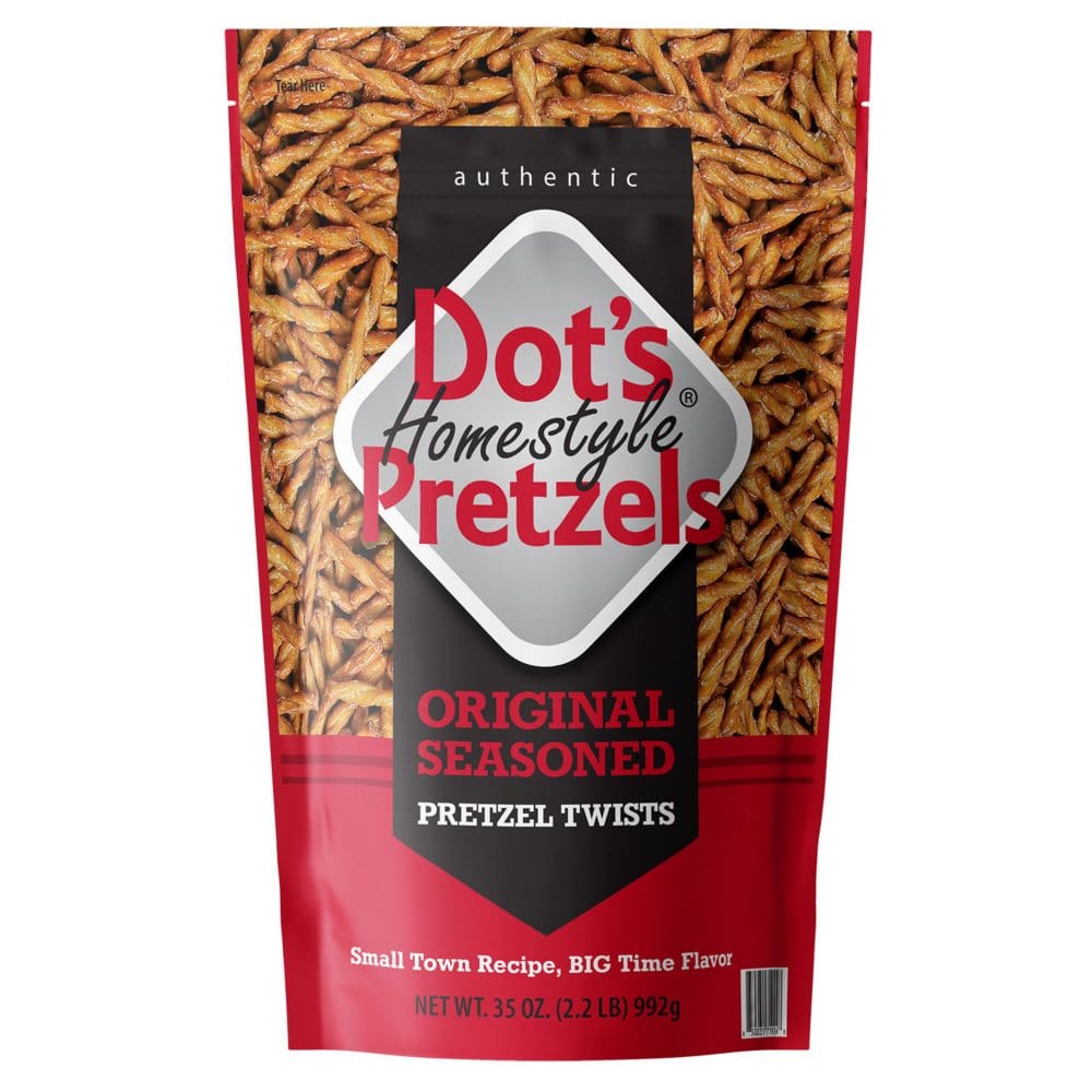 Dot’s Homestyle Pretzels Original Seasoned (35 oz.) - Limited Time Snacks & Beverages - Dot’s Homestyle