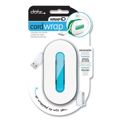 Dotz Wrapid Holds Up To 6 Ft Of Cord Blue - Technology - dotz®