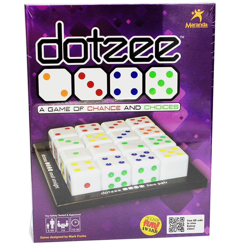 Dotzee (Pack of 2) - Dice - University Games