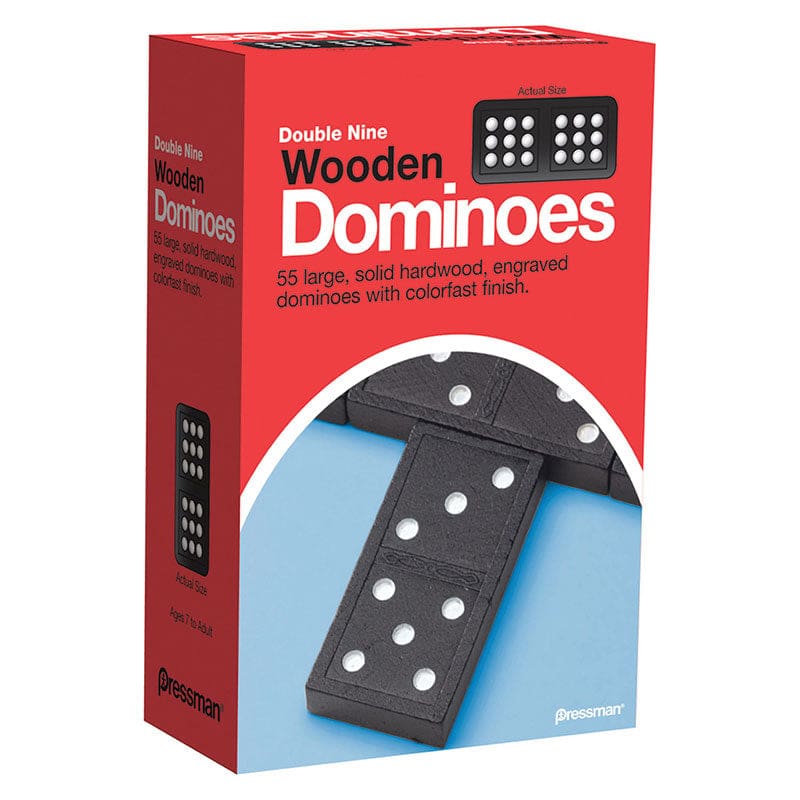Double Nine Dominoes (Pack of 10) - Dominoes - Pressman