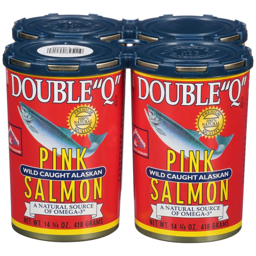 Double Q Pink Salmon (14.75 oz. 4 pk.) - Canned Foods & Goods - Double Q