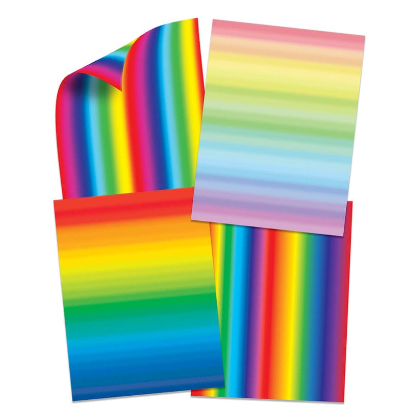 Double-Sided Rainbow Paper (Pack of 2) - Art - Roylco Inc.
