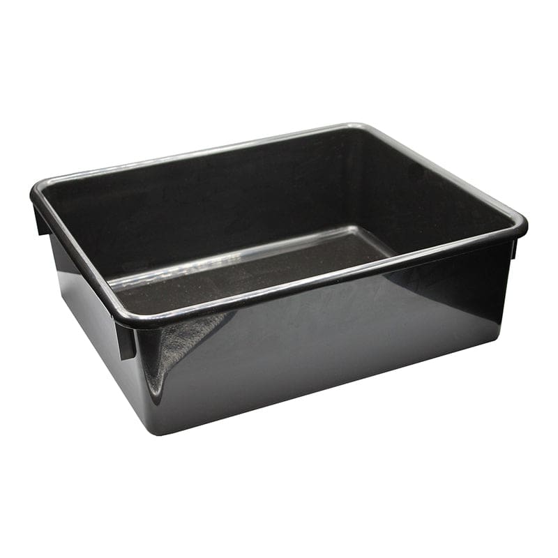 Double Stowaway Tray Only Black (Pack of 6) - Storage Containers - Romanoff Products