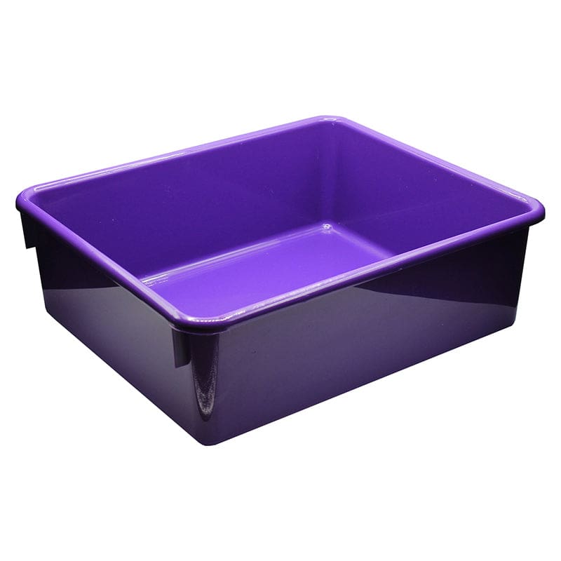 Double Stowaway Tray Only Purple (Pack of 6) - Storage Containers - Romanoff Products
