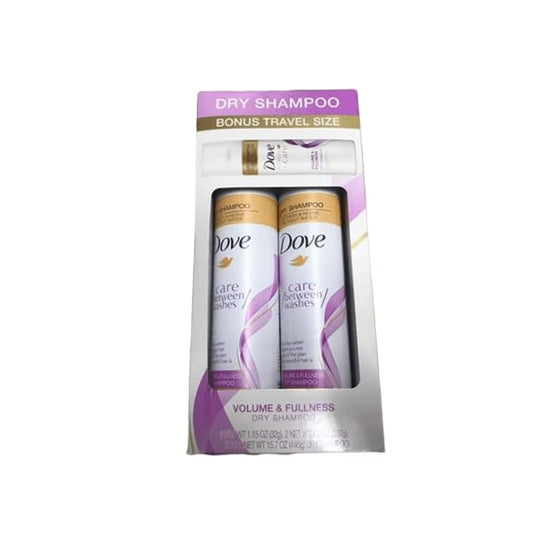 Dove Volume & Fullness Dry Shampoo, 2 pk./7.3 oz. with Bonus 1.15 oz. Travel Size - ShelHealth.Com