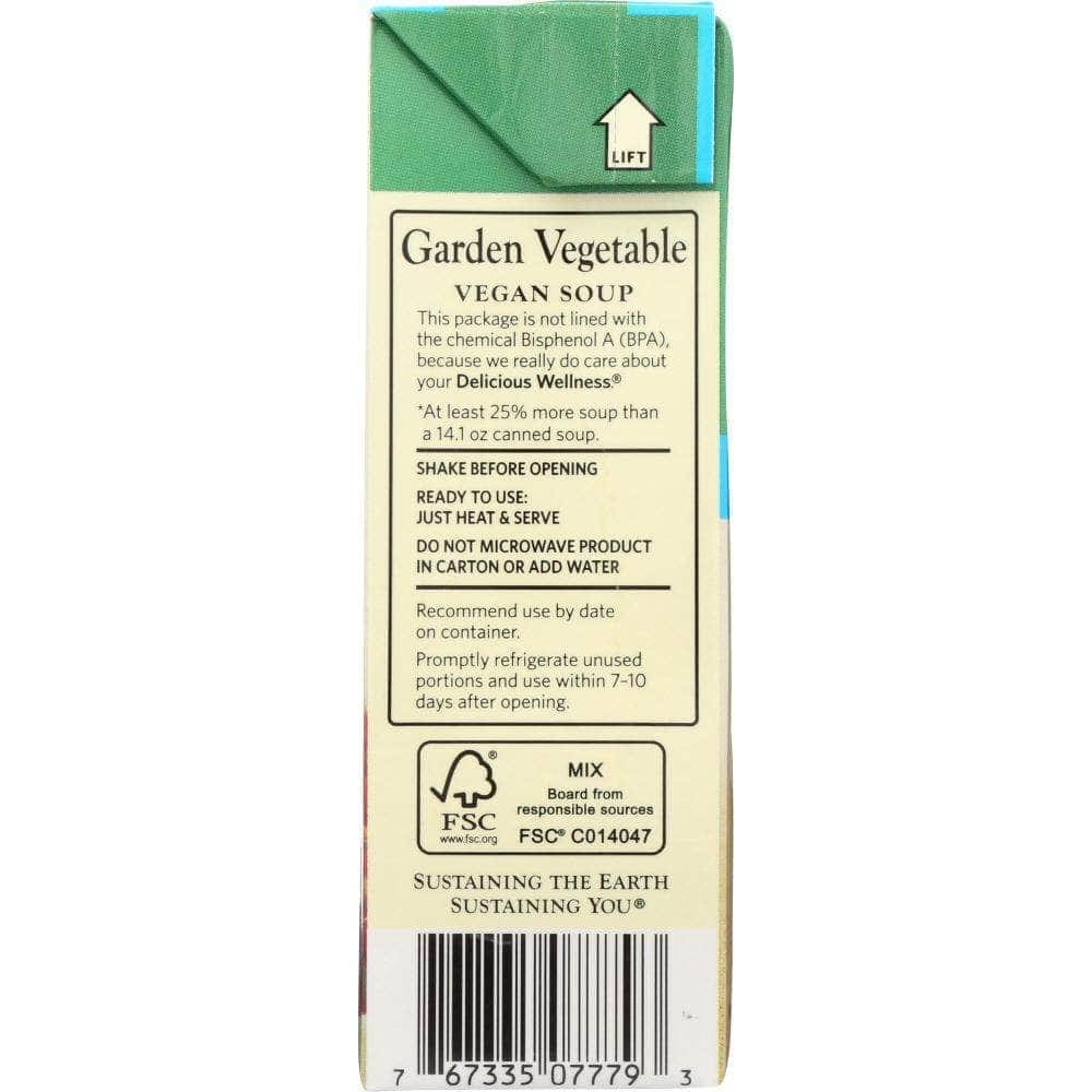 Dr Mcdougalls Dr. Mcdougall's Lower Sodium Soup Garden Vegetable, 17.9 oz