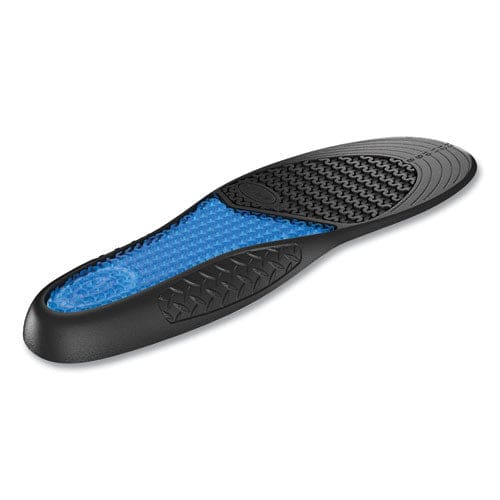 Dr. Scholl’s Comfort And Energy Work Massaging Gel Insoles Men Sizes 8 To 14 Black/blue Pair - Janitorial & Sanitation - Dr. Scholl’s®