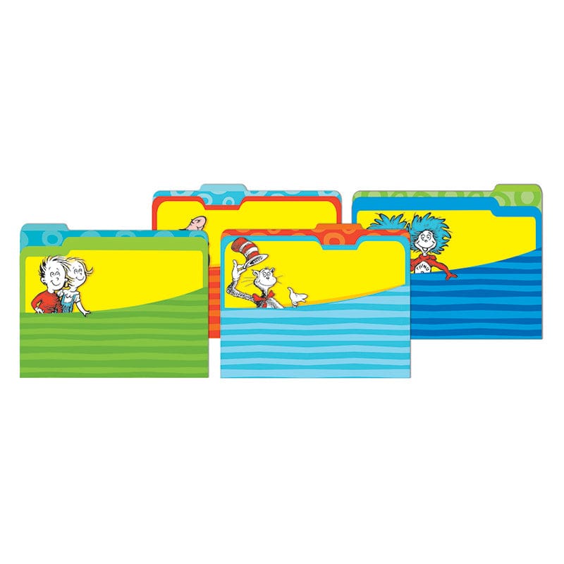 Dr Seuss Classic File Folders (Pack of 10) - Folders - Eureka