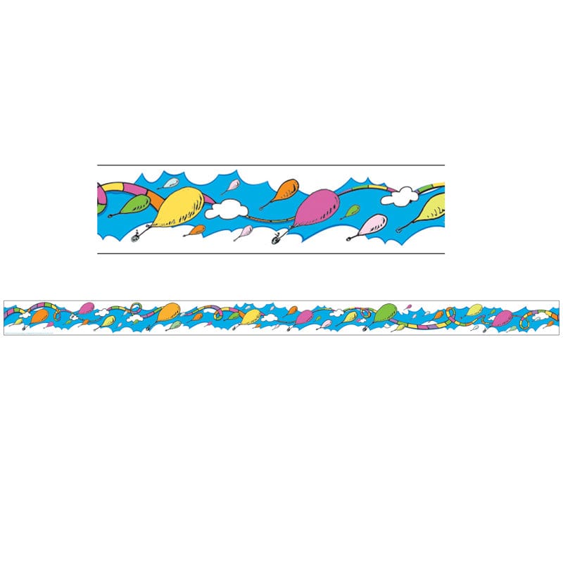 Dr Seuss Oh The Places Balloons Deco Trim (Pack of 10) - Border/Trimmer - Eureka