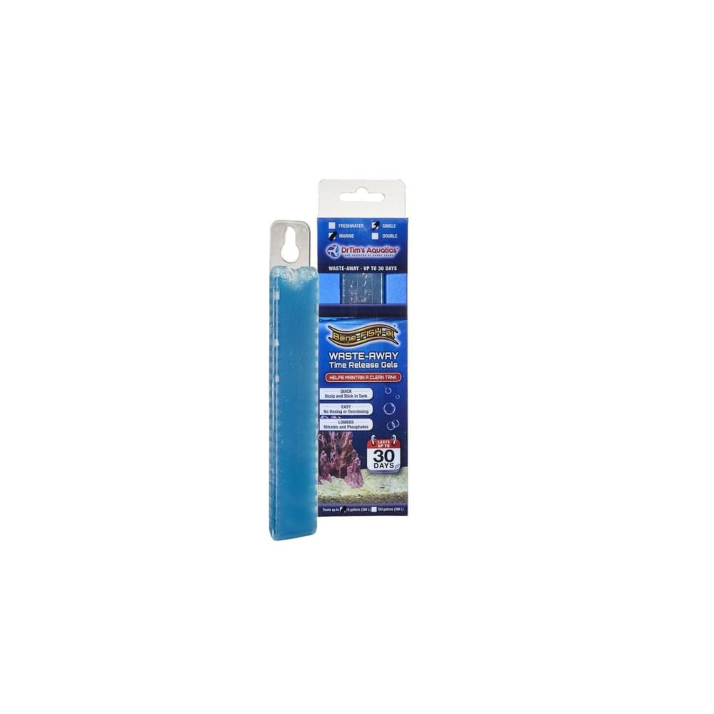 Dr. Tims Aquatics Waste-Away Marine Time Release Gel Water Clarifier Large - Pet Supplies - Dr. Tims