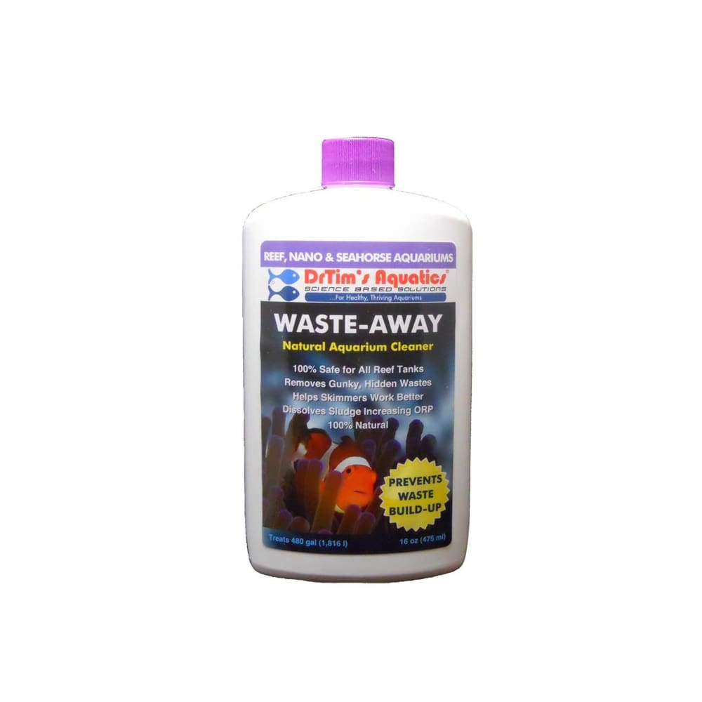 Dr. Tims Aquatics WasteAway Natural Aquarium Cleaner for Reef Aquarium
