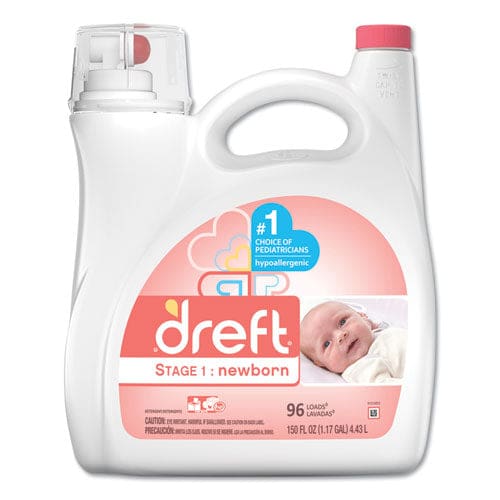 Dreft Ultra Laundry Detergent Baby Powder Scent 165 Oz Bottle 4/carton - Janitorial & Sanitation - Dreft®