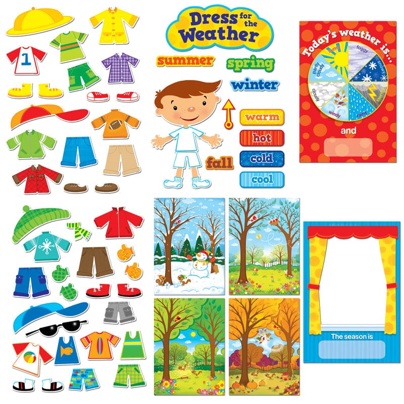 Dress For The Weather Bb Set (Pack of 3) - Miscellaneous - Creative Teaching Press