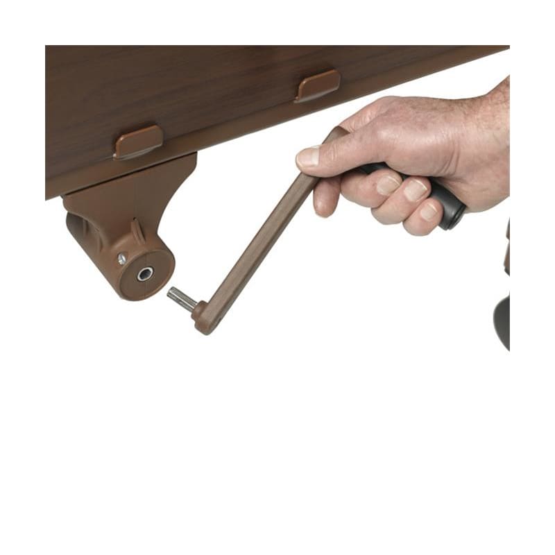 Drive Medical Semi-Electric Home Care Bed With Half Rail - Item Detail - Drive Medical