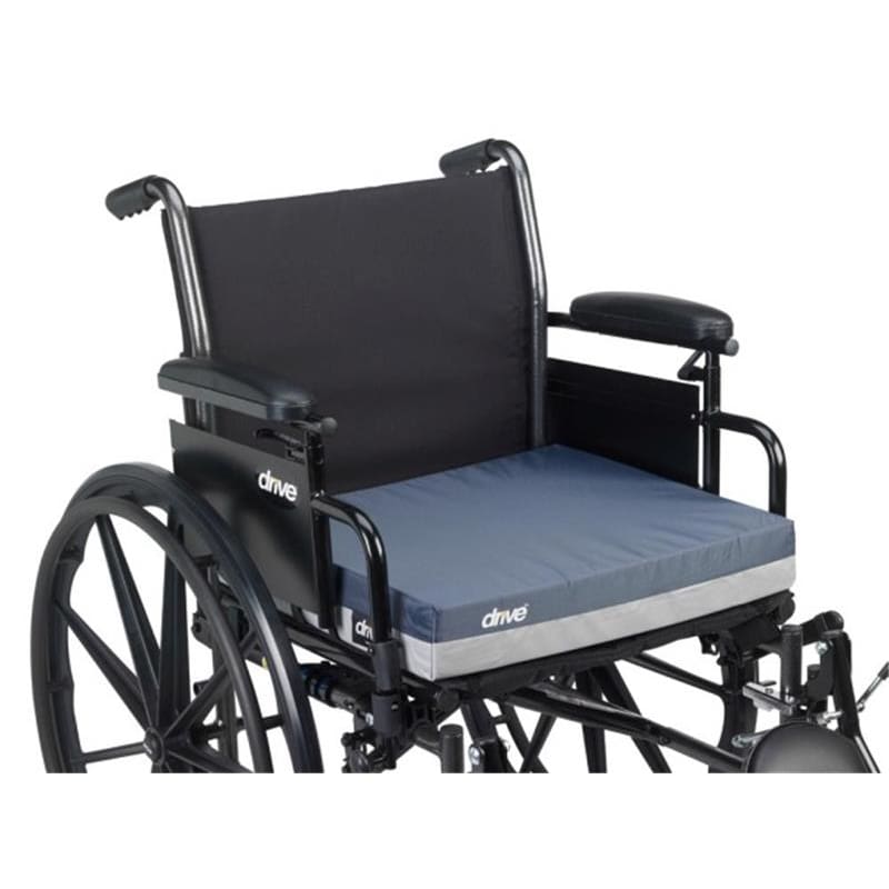 Drive Medical Wheelchair Cushion,3In 18X16X3 - Durable Medical Equipment >> Cushions - Drive Medical