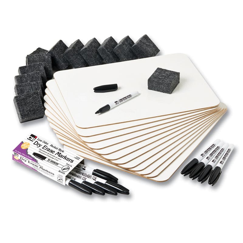 Dry Erase Boards Magnetic Lapboard Class Pack Plain/Plain - Dry Erase Boards - Charles Leonard