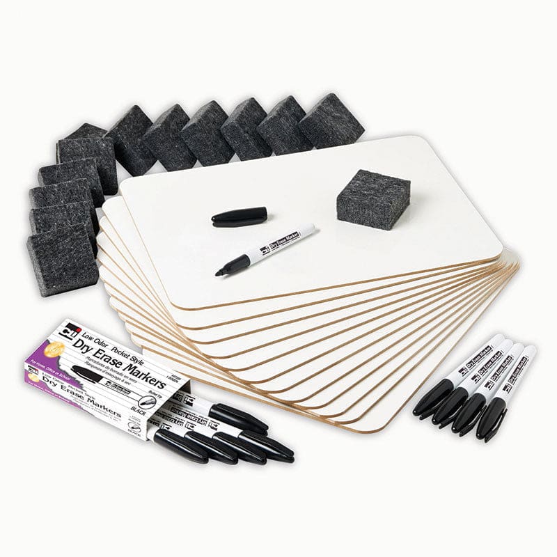 Dry Erase Lapboard Class Pack 12Pk - Dry Erase Boards - Charles Leonard