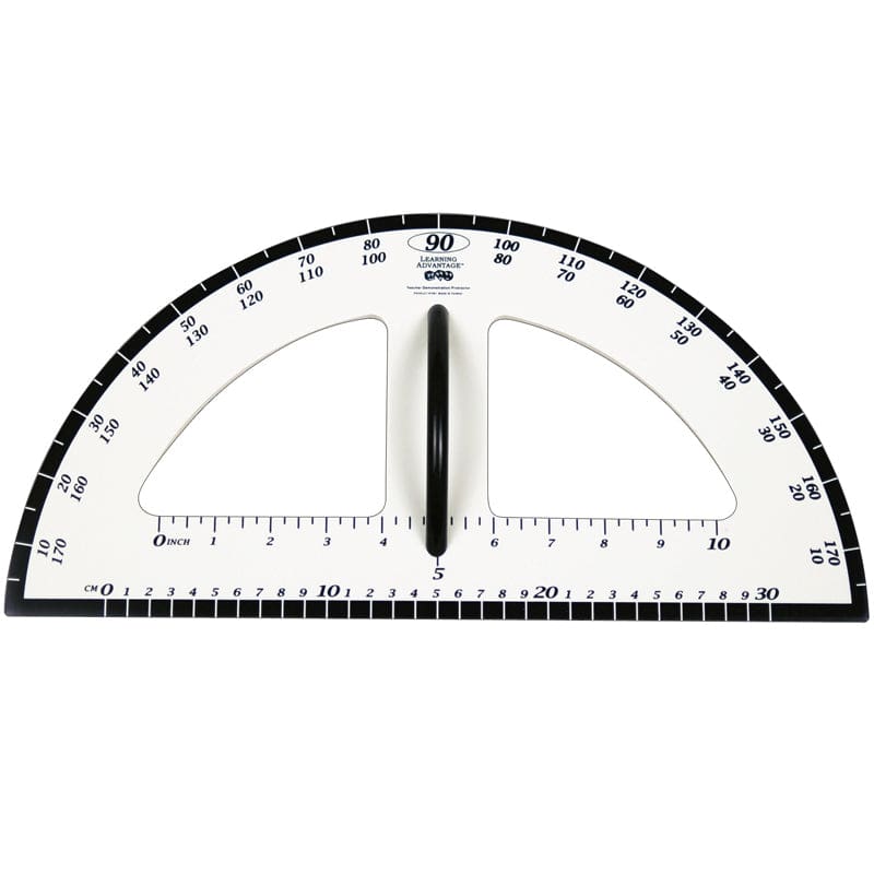 Dry Erase Magnetic Protractor (Pack of 2) - Drawing Instruments - Learning Advantage