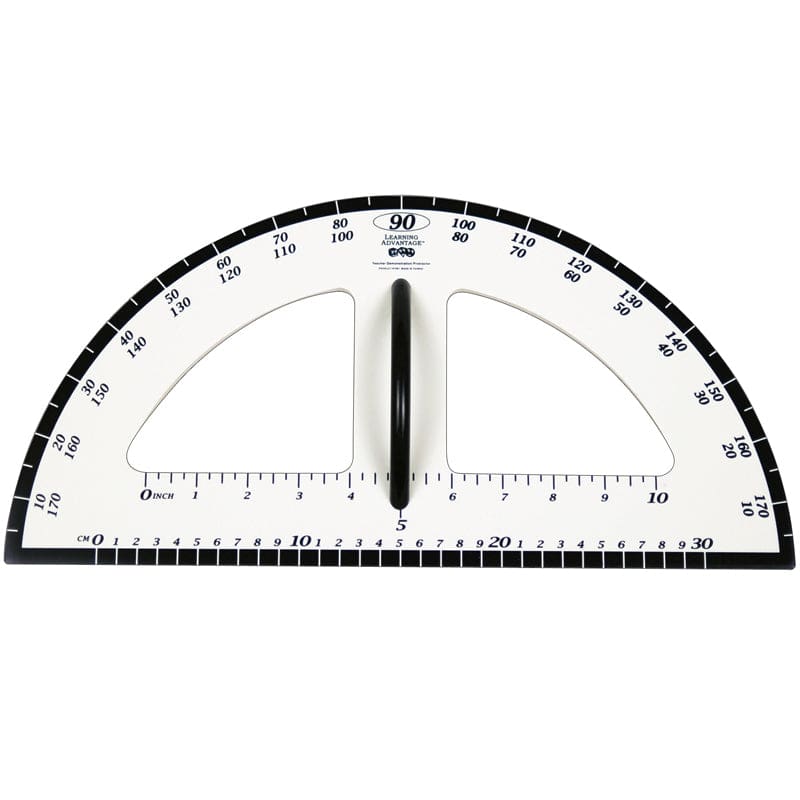 Dry Erase Magnetic Protractor (Pack of 2) - Drawing Instruments - Learning Advantage