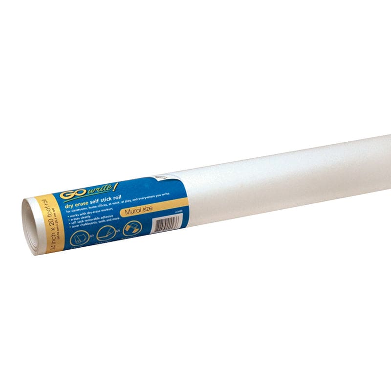 Dry Erase Roll White 24In X 20Ft Self-Adhesive - Dry Erase Sheets - Dixon Ticonderoga Co - Pacon