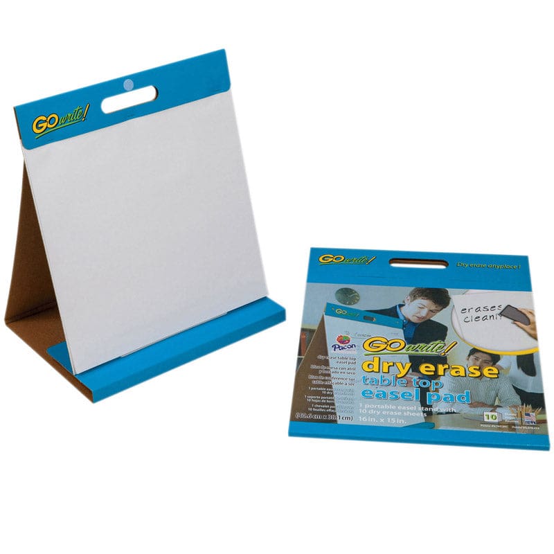 Dry Erase Table Top Easel Pad 16X15 Non-Adhesive White 10 Sheets - Easel Pads - Dixon Ticonderoga Co - Pacon