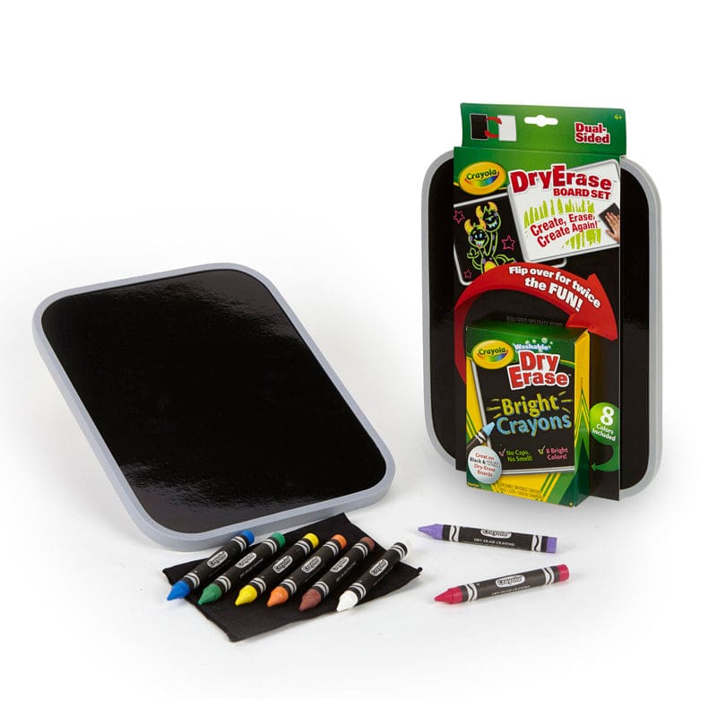 Dual Sided Dry-Erase Board Set (Pack of 3) - Dry Erase Boards - Crayola LLC